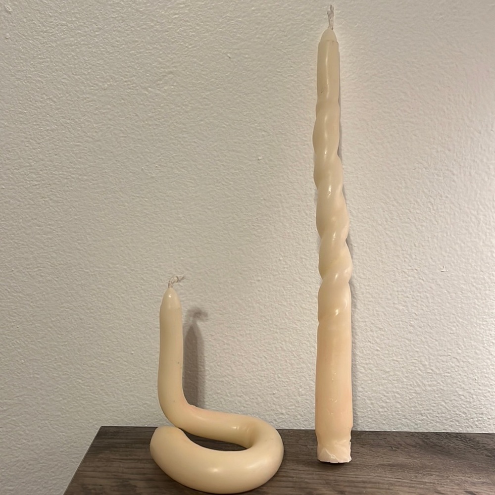 warped candles